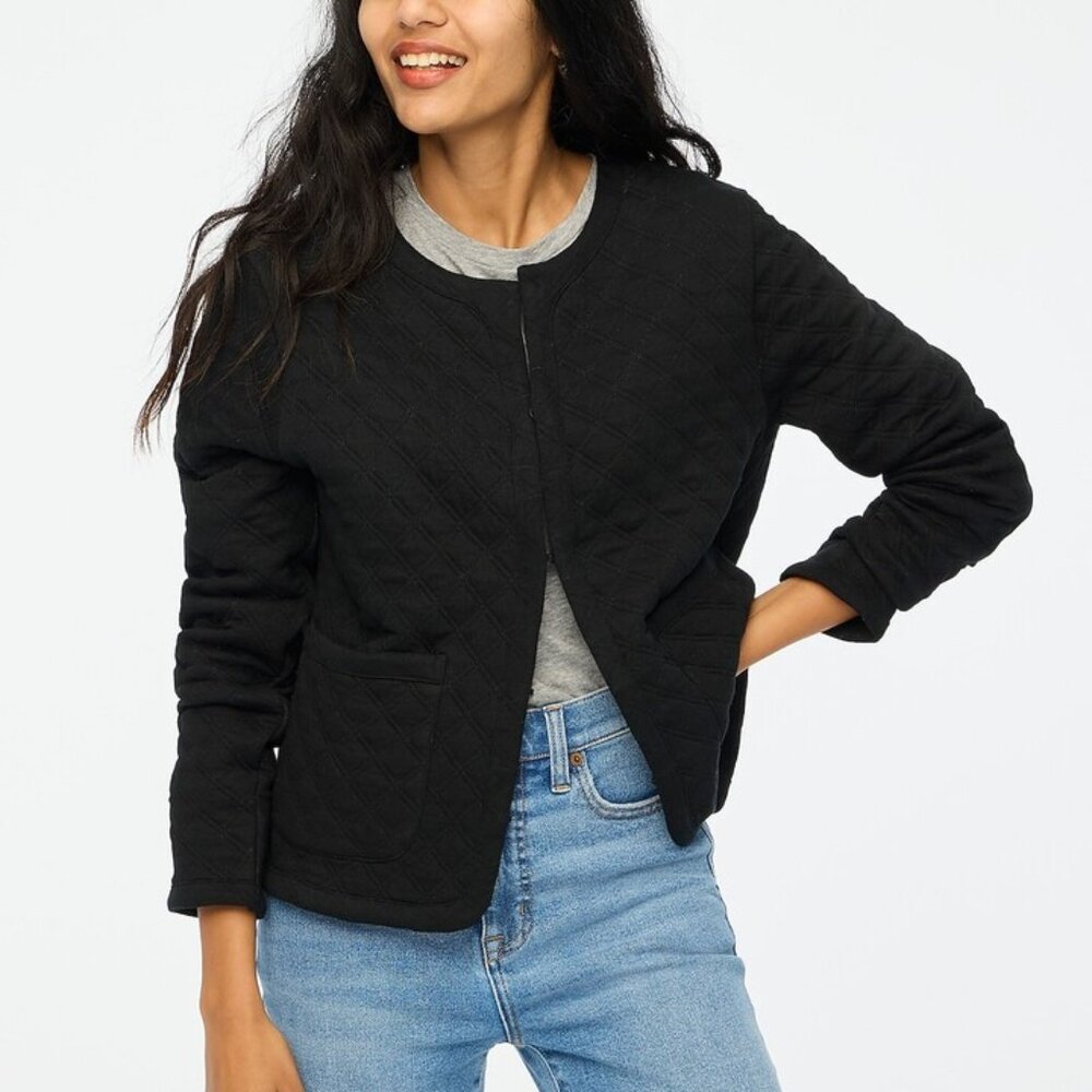 SOLD NWT J.Crew Factory Quilted Jacket - Picture 1 of 5